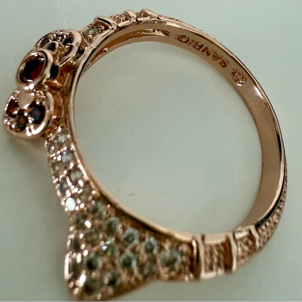 Sanrio Hello Kitty Rhinestone Ring - Picture 6 of 8